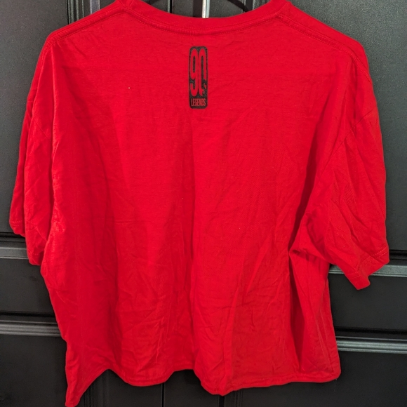 90s legend left eye crop top 2XL - Picture 3 of 4